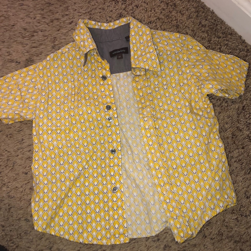 Wonder Boy button up